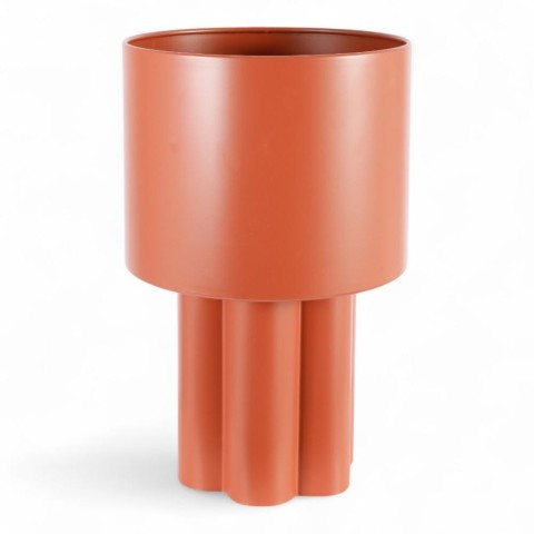 VASO METALLO CM.23X48  ARANCIONE